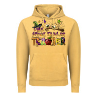 Vintage Mustard one spook tacular teacher Vintage Hoodie - BarkalooDesign