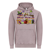 Vintage Zinc one spook tacular teacher Vintage Hoodie - BarkalooDesign