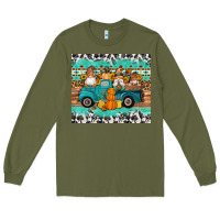 Army Green western fall truck gnomes tumbler Long Sleeve Tee - Artiststas