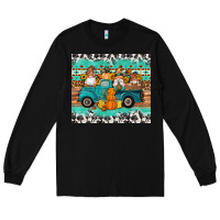 Black western fall truck gnomes tumbler Long Sleeve Tee - Artiststas