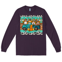Plum western fall truck gnomes tumbler Long Sleeve Tee - Artiststas