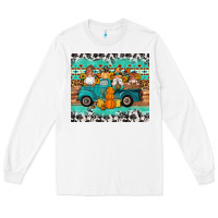 White western fall truck gnomes tumbler Long Sleeve Tee - Artiststas