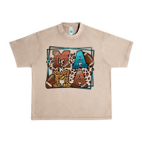 French Oak American Football Mama Mother's Day Urban Heavy Tee - LillyAllenDesigns