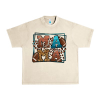 Sandshell American Football Mama Mother's Day Urban Heavy Tee - LillyAllenDesigns