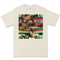 Bone horses seamless pattern Premium Tee - BundleAndBundleShop
