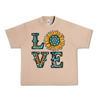 Burro sunflower love Urban Heavy Tee - RanaPortraitStore