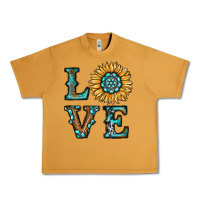 Peanut Butter sunflower love Urban Heavy Tee - RanaPortraitStore