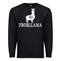 Black No Problama Premium Sweatshirt - Bettercallsaul