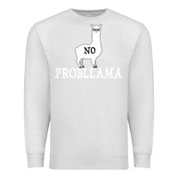 Oatmeal Heather No Problama Premium Sweatshirt - Bettercallsaul