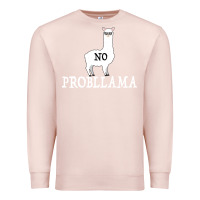 Pale Pink No Problama Premium Sweatshirt - Bettercallsaul