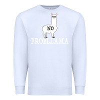White No Problama Premium Sweatshirt - Bettercallsaul