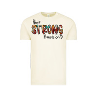 Vintage Arctic she is strong provebs Vintage Tee - CowhideDigitalArt