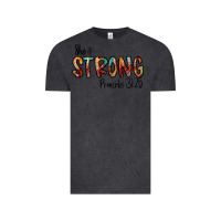 Vintage Black she is strong provebs Vintage Tee - CowhideDigitalArt