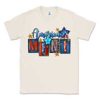 Natural American mini 4th of july Classic Tee - FaDigitalArtStudio