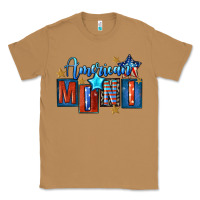 Toasted Coconut American mini 4th of july Classic Tee - FaDigitalArtStudio