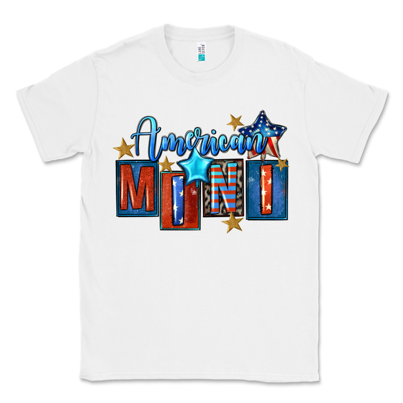 American Mini 4th Of July Classic Tee by FaDigitalArtStudio | Teevron