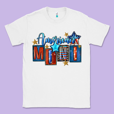 American Mini 4th Of July Classic Tee Designed By Fadigitalartstudio