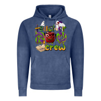 Vintage Denim teacher boo crew Vintage Hoodie - BarkalooDesign