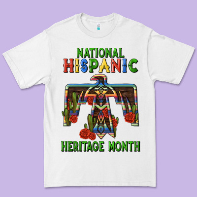 Thunderbird Hispanic Heritage Month Premium Tee Designed By Bundleandbundleshop