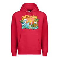 Cardinal salty hair sandy toes summer Premium Hoodie - BarkalooDesign