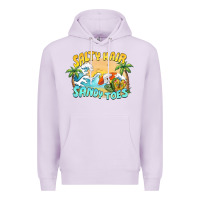Lilac salty hair sandy toes summer Premium Hoodie - BarkalooDesign