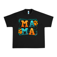 Black Cat dog mama Mother's Day Urban Heavy Tee - LillyAllenDesigns