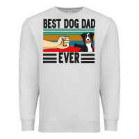 Dove Grey Best Dog Dad Ever Premium Sweatshirt - Bettercallsaul