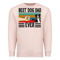 Pale Pink Best Dog Dad Ever Premium Sweatshirt - Bettercallsaul