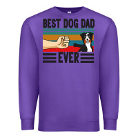 Purple Best Dog Dad Ever Premium Sweatshirt - Bettercallsaul