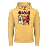Vintage Mustard boooks Vintage Hoodie - BarkalooDesign