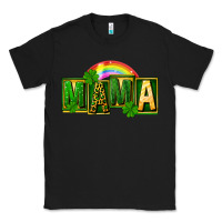 Black St. Patricks Day mama Classic Tee - FaDigitalArtStudio