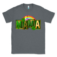 Charcoal Heather St. Patricks Day mama Classic Tee - FaDigitalArtStudio