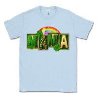 Dusty Blue St. Patricks Day mama Classic Tee - FaDigitalArtStudio
