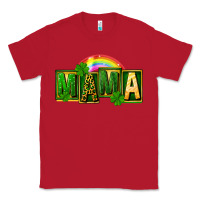 Red St. Patricks Day mama Classic Tee - FaDigitalArtStudio