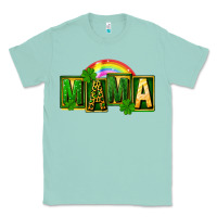 Seafoam St. Patricks Day mama Classic Tee - FaDigitalArtStudio