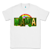 White St. Patricks Day mama Classic Tee - FaDigitalArtStudio