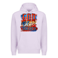 Lilac God Bless America Premium Hoodie - Jasminsmagicworld