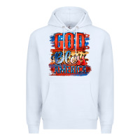 White God Bless America Premium Hoodie - Jasminsmagicworld