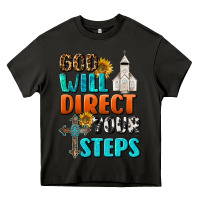 Asphalt God Will Direct Your Steps Heavy Core Tee - BundleAndBundleShop