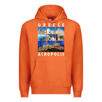 Carrot greece acropolis famous sights gallery traveler souvenir t shirt Premium Hoodie - baoMotion