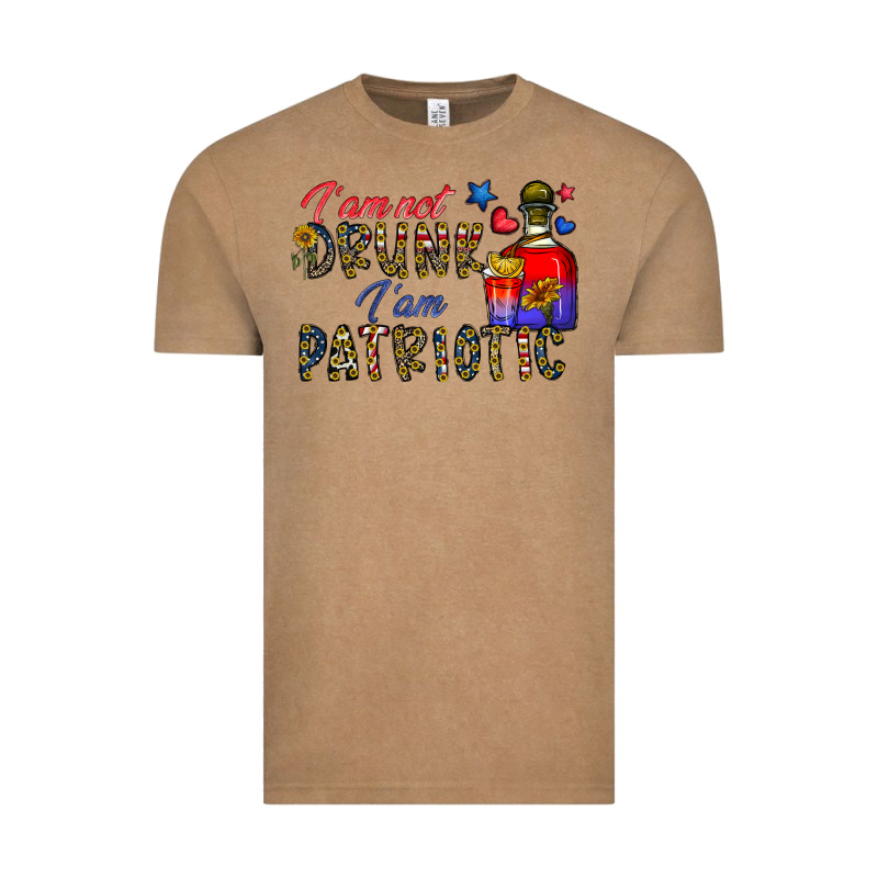 I'm Drunk I'm Patrıtoc Vintage Tee by CowhideDigitalArt | Teevron