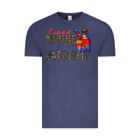 Vintage Denim i'm drunk i'm patrıtoc Vintage Tee - CowhideDigitalArt