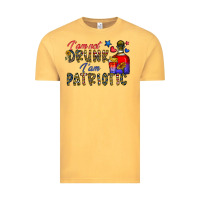 Vintage Mustard i'm drunk i'm patrıtoc Vintage Tee - CowhideDigitalArt