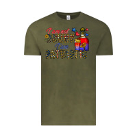 Vintage Olive i'm drunk i'm patrıtoc Vintage Tee - CowhideDigitalArt