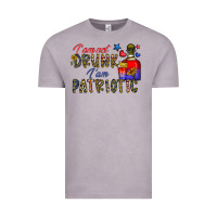 Vintage Zinc i'm drunk i'm patrıtoc Vintage Tee - CowhideDigitalArt