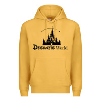 Mustard desantis world anti woke corporation political t shirt Premium Hoodie - baoMotion