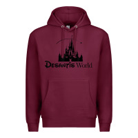 Burgundy desantis world anti woke corporation political t shirt Premium Hoodie - baoMotion
