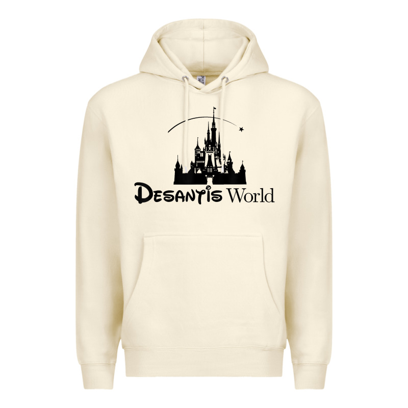 Desantis World Anti Woke Corporation Political T Shirt Premium Hoodie by baoMotion | Teevron