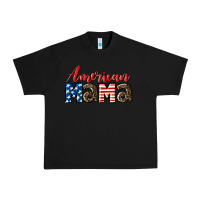 Black Western American Mama Mother's Day Urban Heavy Tee - LillyAllenDesigns