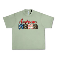 Oil Green Western American Mama Mother's Day Urban Heavy Tee - LillyAllenDesigns